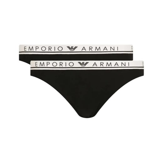 Emporio Armani Figi brazylijskie 2-pack ze sklepu Gomez Fashion Store w kategorii Majtki damskie - zdjęcie 184631145