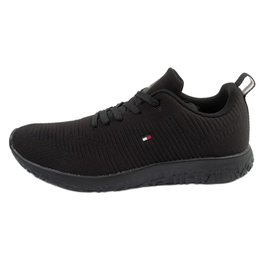 Buty Tommy Hilfiger Corporate M FM0FM02838BDS czarne ze sklepu ButyModne.pl w kategorii Buty sportowe męskie - zdjęcie 184632335