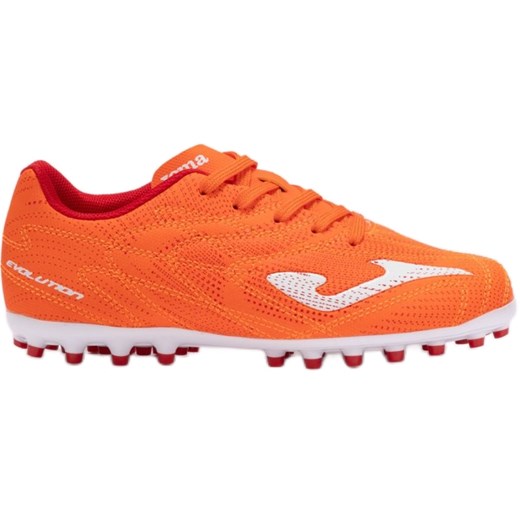 Buty piłkarskie Joma Evolution 2508 Jr EVJW2508TF pomarańczowe ze sklepu ButyModne.pl w kategorii Buty sportowe dziecięce - zdjęcie 184632336
