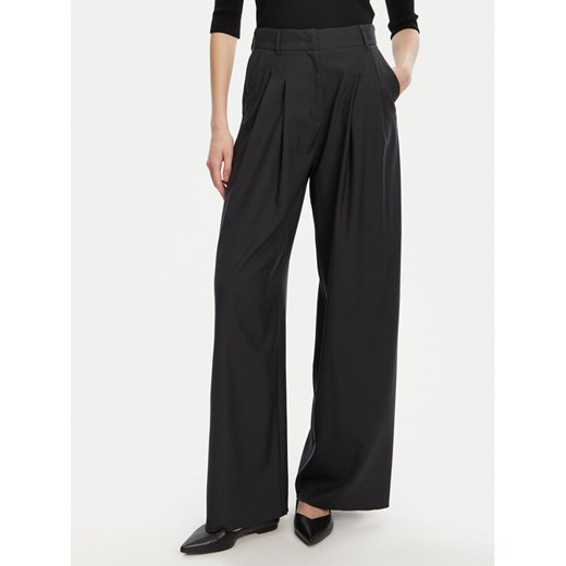 Marella Spodnie palazzo Ulzio 2523136095 Szary Wide Leg ze sklepu MODIVO w kategorii Spodnie damskie - zdjęcie 184632608