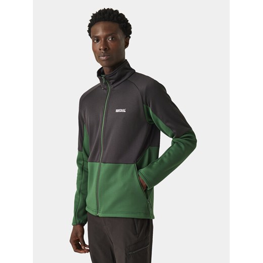 Regatta Bluza Highton Wnt FZ IV RMA558 Zielony Regular Fit Regatta L MODIVO