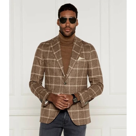 Oscar Jacobson Wełniana marynarka | Slim Fit ze sklepu Gomez Fashion Store w kategorii Marynarki męskie - zdjęcie 184634969