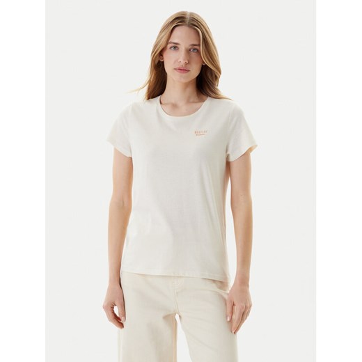 Mustang T-Shirt Alma 1016155 Biały Regular Fit ze sklepu MODIVO w kategorii Bluzki damskie - zdjęcie 184635177
