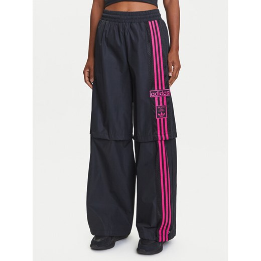 adidas Spodnie dresowe Adibreak JD0088 Czarny Regular Fit ze sklepu MODIVO w kategorii Spodnie damskie - zdjęcie 184635196