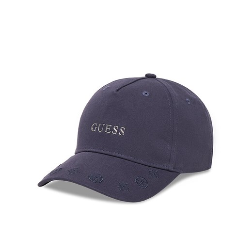Guess Czapka z daszkiem V5YZ01 WFKN0 Granatowy ze sklepu MODIVO w kategorii Czapki z daszkiem damskie - zdjęcie 184635206