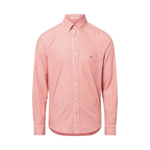 Gant Męska koszula casual Mężczyźni Regular Fit Bawełna sjena w paski ze sklepu vangraaf w kategorii Koszule męskie - zdjęcie 184635705