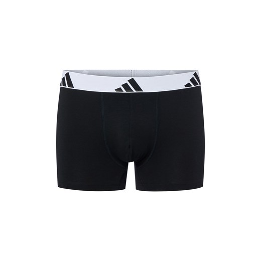 adidas Performance Bokserki w 3-paku Mężczyźni Bawełna czarny jednolity ze sklepu vangraaf w kategorii Majtki męskie - zdjęcie 184635726