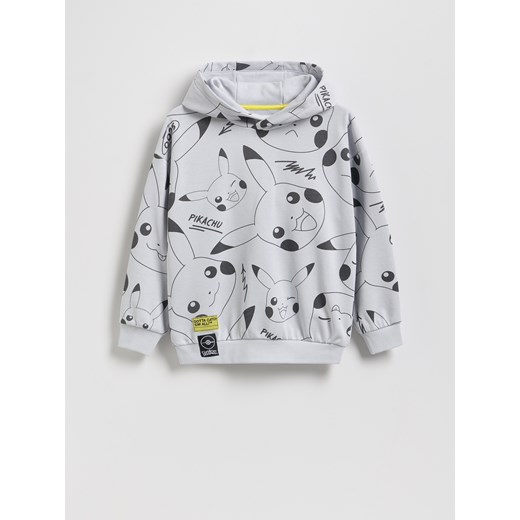 Reserved - Bluza Pokémon - jasnoszary ze sklepu Reserved w kategorii Bluzy chłopięce - zdjęcie 184636695