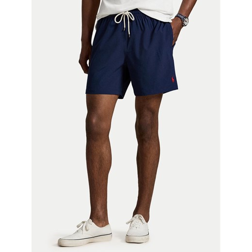 Polo Ralph Lauren Szorty kąpielowe 710907255001 Granatowy Regular Fit ze sklepu MODIVO w kategorii Kąpielówki - zdjęcie 184637619