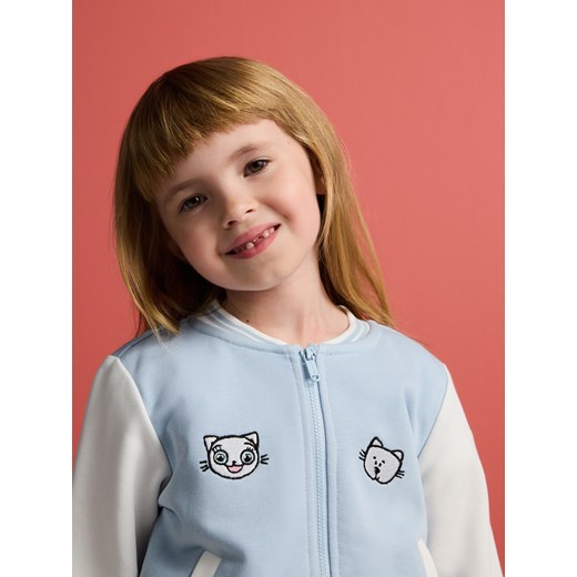 Reserved - Bluza Kicia Kocia - jasnoniebieski Reserved 5-2 lata) Reserved