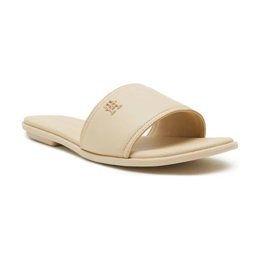 Tommy Hilfiger Skórzane klapki POP ze sklepu Gomez Fashion Store w kategorii Klapki damskie - zdjęcie 184638438
