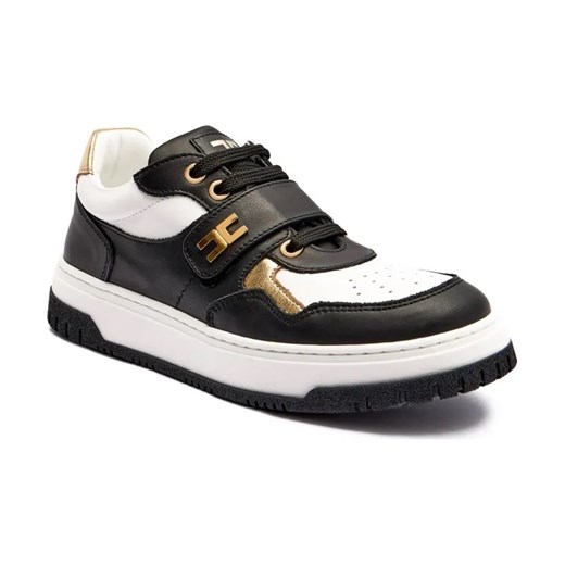 Elisabetta Franchi Skórzane sneakersy ze sklepu Gomez Fashion Store w kategorii Buty sportowe dziecięce - zdjęcie 184638469