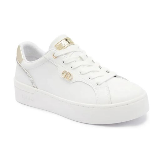 Liu Jo Skórzane sneakersy SILVIA 95 ze sklepu Gomez Fashion Store w kategorii Buty sportowe damskie - zdjęcie 184638477