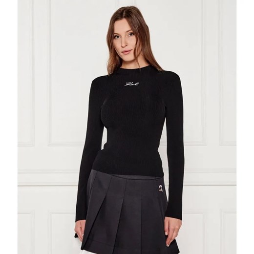 Karl Lagerfeld Bluzka | Slim Fit ze sklepu Gomez Fashion Store w kategorii Bluzki damskie - zdjęcie 184638506
