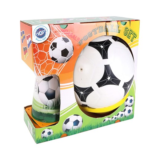 Blue Sky Zestaw do gry w piłkę nożną - 6+ Blue Sky onesize okazja Limango Polska