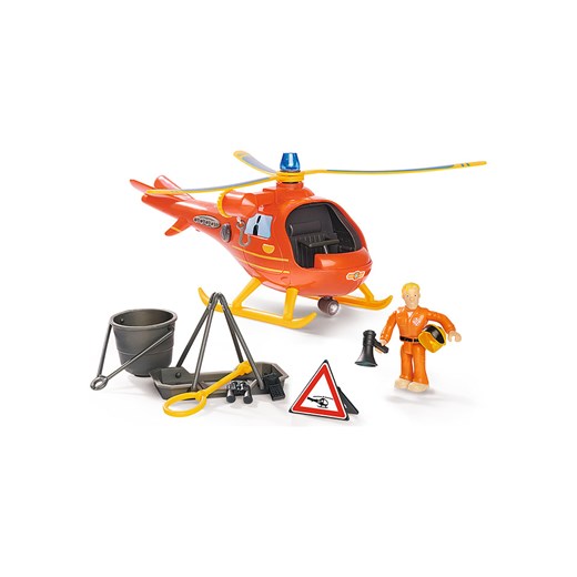 Feuerwehrmann Sam Helikopter &quot;Wallaby&quot; z figurką - 3+ ze sklepu Limango Polska w kategorii Zabawki - zdjęcie 184639428