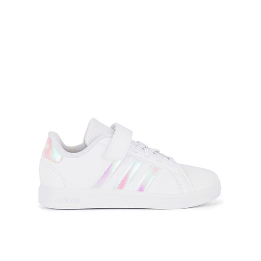Sneakersy adidas GRAND COURT 2.0 EL IE3851 Biały ze sklepu eobuwie.pl w kategorii Buty sportowe dziecięce - zdjęcie 184639548