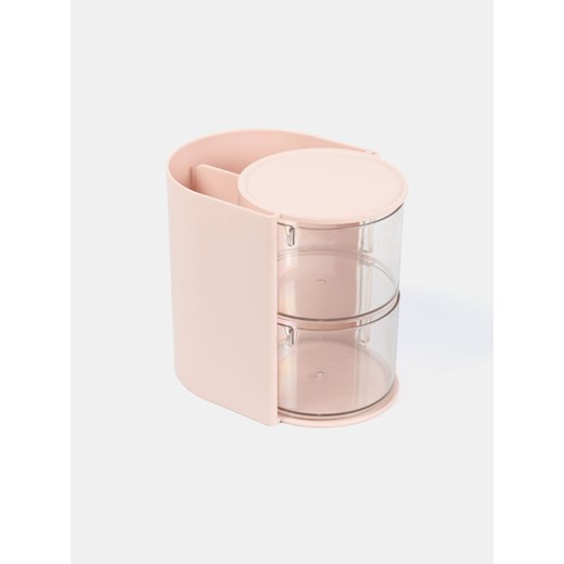 Sinsay - Organizer biurkowy z szufladkami - różowy Sinsay One Size Sinsay