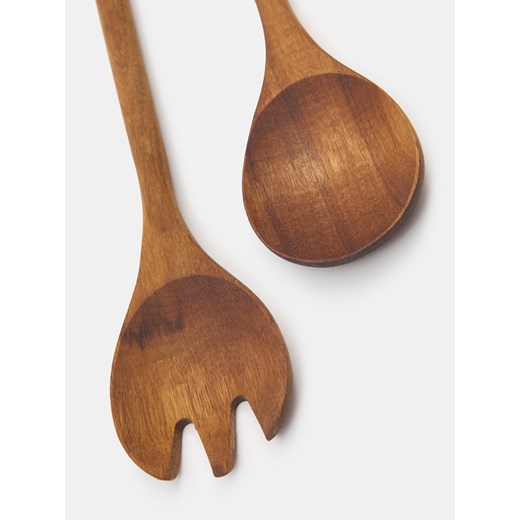 Sinsay - Drewniane łyżki kuchenne 2 pack - beżowy Sinsay One Size Sinsay