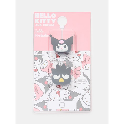 Sinsay - Osłonki na kabel 2 pack Hello Kitty and Friends - czarny Sinsay One Size Sinsay