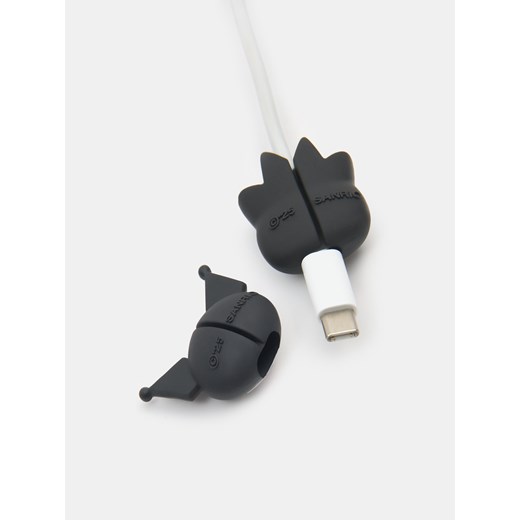 Sinsay - Osłonki na kabel 2 pack Hello Kitty and Friends - czarny Sinsay One Size Sinsay