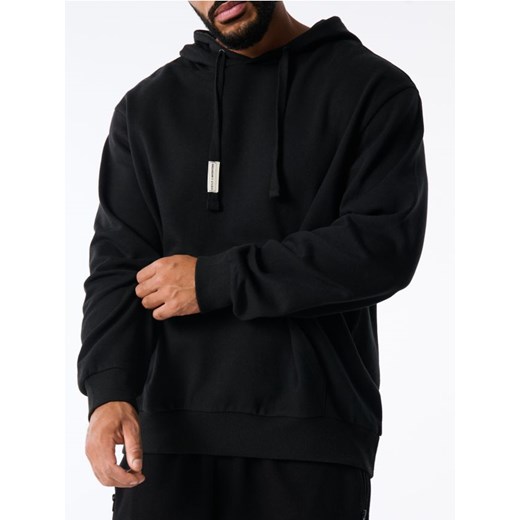Sinsay - Bluza z kapturem - czarny ze sklepu Sinsay w kategorii Bluzy męskie - zdjęcie 184640957