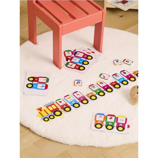 Sinsay - Puzzle z motywem pociągów - wielobarwny ze sklepu Sinsay w kategorii Zabawki - zdjęcie 184640976