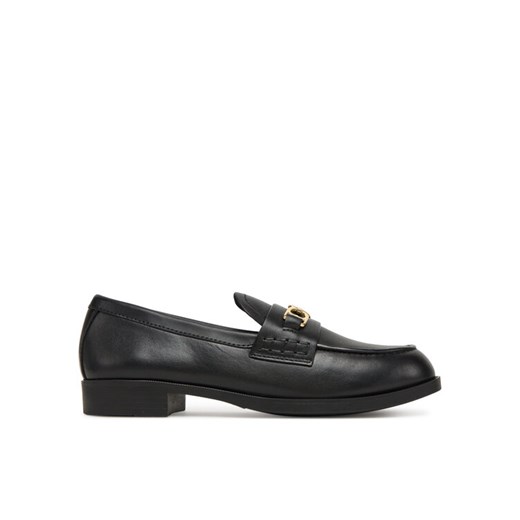 Mokasyny LOVE MOSCHINO JA10242G1NIA000035 Czarny ze sklepu eobuwie.pl w kategorii Mokasyny damskie - zdjęcie 184641728