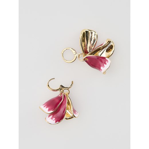 Reserved - Wiszące kolczyki - różowy Reserved ONE SIZE Reserved
