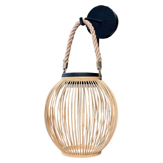 lumisky Solarna lampa dekoracyjna &quot;Isaline&quot; w kolorze beżowym - wys. 21 x Ø 20 cm ze sklepu Limango Polska w kategorii Oświetlenie ogrodowe - zdjęcie 184643168