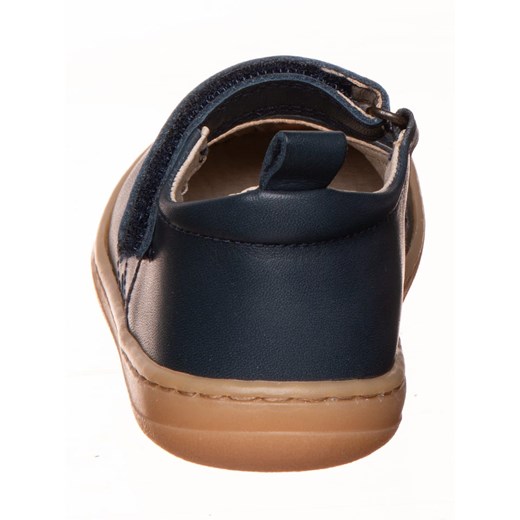 kmins Skórzane buty w kolorze granatowym do chodzenia na boso Kmins 29 Limango Polska wyprzedaż