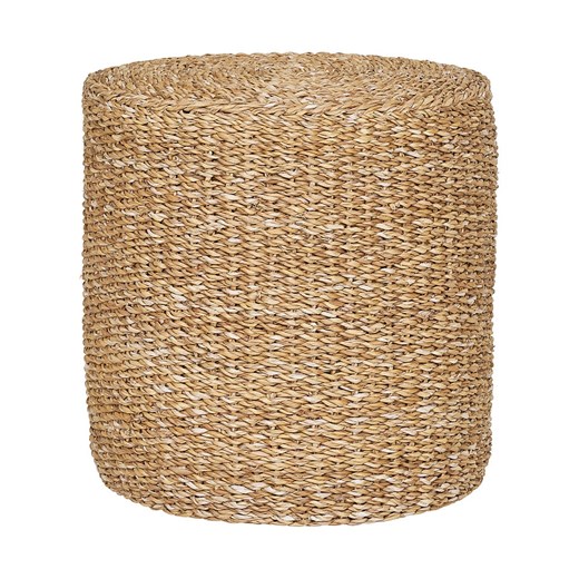 House Nordic Puf &quot;Rivera&quot; w kolorze jasnobrązowym - wys. 40 x Ø 40 cm ze sklepu Limango Polska w kategorii Pufy i siedziska - zdjęcie 184643359