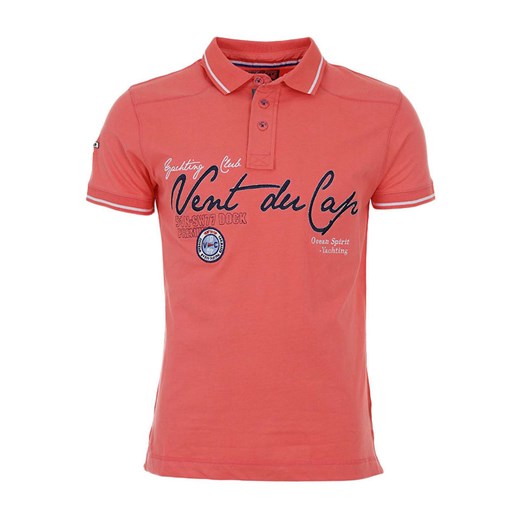 Peak Mountain Koszulka polo w kolorze pomarańczowym ze sklepu Limango Polska w kategorii T-shirty męskie - zdjęcie 184643549
