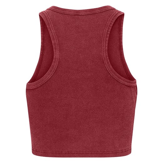 ONLY Top w kolorze czerwonym M wyprzedaż Limango Polska