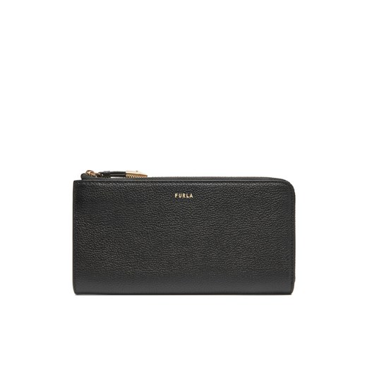 Duży Portfel Damski Furla Goccia L Zip Around WP00471 BX3036 KH O6000 Czarny ze sklepu eobuwie.pl w kategorii Portfele damskie - zdjęcie 184643875