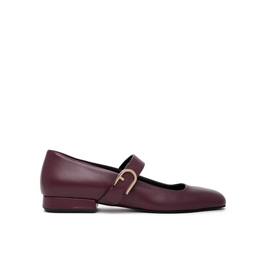 Półbuty Furla Chic Ballerina YJ70HIC X30000 AL 26700 Bordowy ze sklepu eobuwie.pl w kategorii Buty sportowe damskie - zdjęcie 184643888