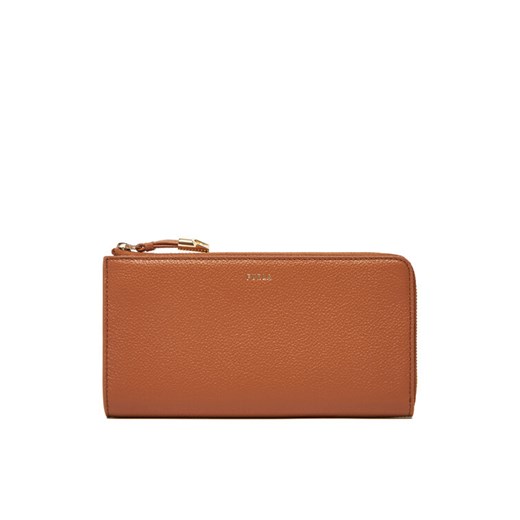 Duży Portfel Damski Furla Goccia L Zip Around WP00471 BX3036 KH RY000 Brązowy ze sklepu eobuwie.pl w kategorii Portfele damskie - zdjęcie 184643895