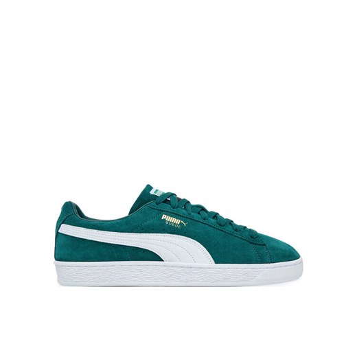 Sneakersy Puma Suede Classic 399781 15 Zielony ze sklepu eobuwie.pl w kategorii Buty sportowe męskie - zdjęcie 184643925