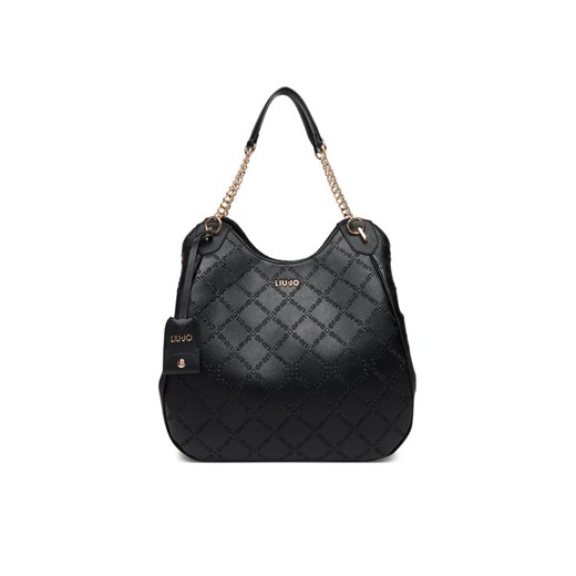 Liu Jo Torebka Ecs L Satchel AF5054 E0538 Czarny ze sklepu MODIVO w kategorii Torebki damskie - zdjęcie 184644555