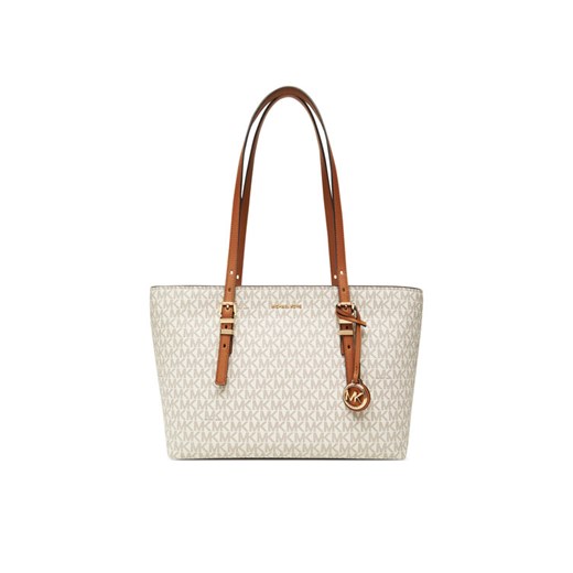 MICHAEL Michael Kors Torebka Quinn 30T5GQNT2B Beżowy ze sklepu MODIVO w kategorii Torby Shopper bag - zdjęcie 184644565