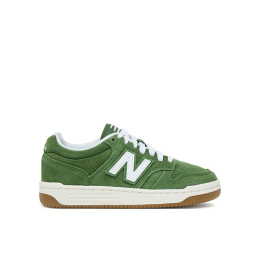 New Balance Sneakersy GSB480SA Zielony ze sklepu MODIVO w kategorii Buty sportowe dziecięce - zdjęcie 184644628