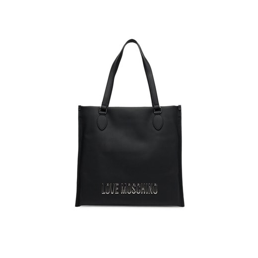 LOVE MOSCHINO Torebka JC4020PP1NKD000B Czarny ze sklepu MODIVO w kategorii Torby Shopper bag - zdjęcie 184644688
