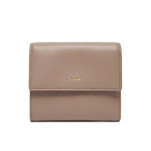 Furla Mały Portfel Damski Goccia M Compact WP00469 BX3036 KH 2572S Beżowy ze sklepu MODIVO w kategorii Portfele damskie - zdjęcie 184644707