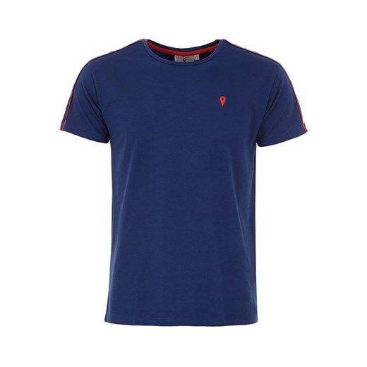 Peak Mountain Koszulka &quot;Craner&quot; w kolorze granatowym ze sklepu Limango Polska w kategorii T-shirty męskie - zdjęcie 184646108