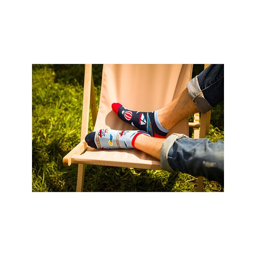 TODO SOCKS Skarpety (2 pary) w kolorze błękitno-granatowym Todo Socks 43-46 okazja Limango Polska
