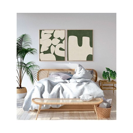 ABERTO DESIGN Druki artystyczne (2 szt.) w ramce Aberto Design 35x50 cm okazja Limango Polska