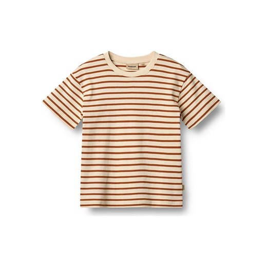 Wheat Koszulka &quot;Fabian&quot; w kolorze beżowo-czerwonym ze sklepu Limango Polska w kategorii T-shirty chłopięce - zdjęcie 184646285