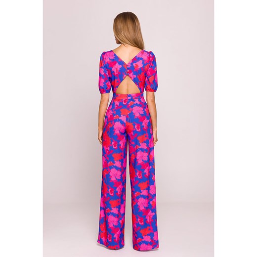 made of emotion Kombinezon w kolorze granatowo-różowym XL wyprzedaż Limango Polska