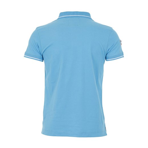 Peak Mountain Koszulka polo w kolorze błękitnym Peak Mountain M wyprzedaż Limango Polska