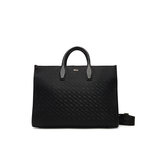 Torebka BOSS 50552463 Czarny ze sklepu eobuwie.pl w kategorii Torby Shopper bag - zdjęcie 184648426